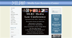 Desktop Screenshot of medialaw.org